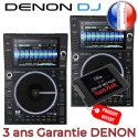 PACK 2 x Denon SC6000M PRIME Gamme Lecteurs Haut de 560 Platines Multimédia DJ Prime Mo/s - Mixage SSD Disque OFFERT