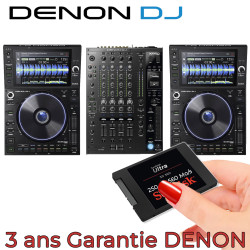 Mo/s Mixage + Gamme SSD X1850 Table OFFERT x de Numérique Denon 2x DJ Offre Haut PRIME PACK Prime 560 SC6000 Disque - 2