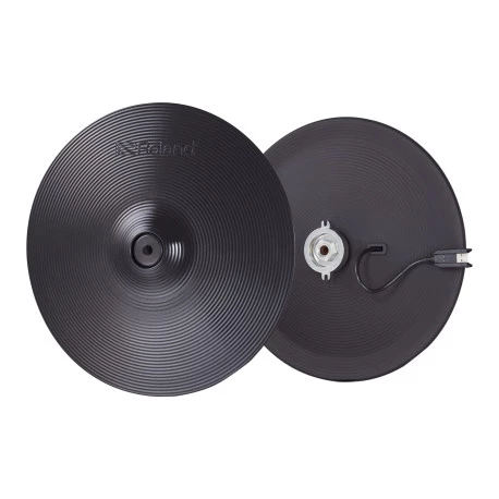 TD50X cymbale Ride CY-14C-T V-Hi-HAT deux gamme Roland bottom parties top numérique en avec VH14D Charleston E-Cymbal haut et de Pad