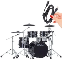 au Kit - Acoustique électronique | V-Drums Batterie 7 Digital Avancé V71 avec FULL PACK Roland VAD-507 Pro série Look VAD507 Module