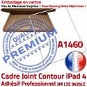 PACK iPad 4 A1460 iLAME Joint B HOME Réparation Blanche Verre Outils Apple Vitre Tablette Tactile PREMIUM Adhésif iPad4 Cadre Precollé Bouton