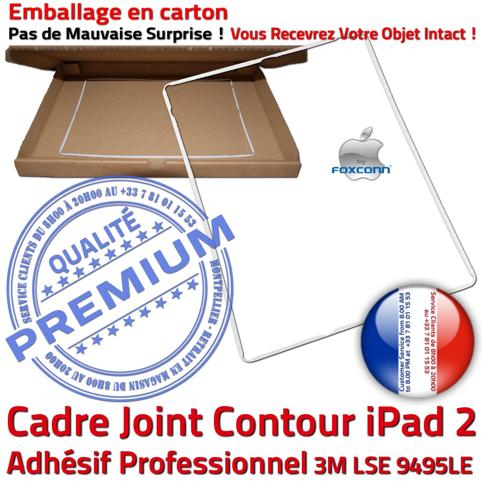 PACK iPad 2 A1397 iLAME Joint B