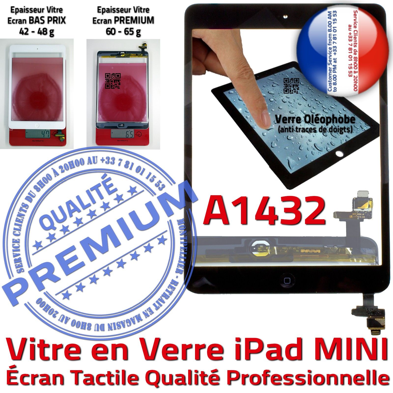 iPad AIR A1822 Verre Trempé ESR Protection Vitre Ecran Incassable