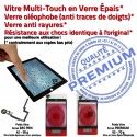 iPad Mini3 A1600 Noir Caméra Filtre Tactile Nappe Réparation Oléophobe Adhésif Bouton Ecran Vitre Fixation Home Tablette Monté Verre