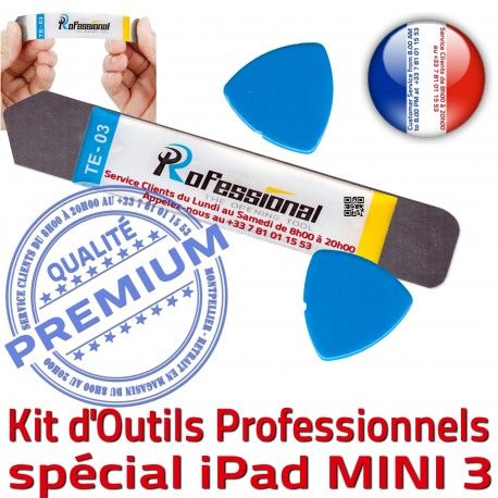 iPadMini 3 iLAME A1599 A1600 Tactile Professionnelle PRO Mini3 Réparation Démontage Compatible Ecran Outils Qualité KIT Vitre iSesamo Remplacement iPad