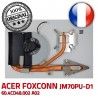 FOXCONN JM70PU-D1 A02 F81D Radiateur Acer Aspire ORIGINAL 60.4CD48.002 Ventilateur DC5V