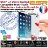 Verre Trempé Apple iPad A1403 Filtre Chocs Bleue Vitre UV 9H Anti-Rayures 3 ESR Protection Oléophobe Lumière Ecran Multi-Touch