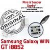 Samsung Galaxy Win i8852 USB souder charge ORIGINAL GT de à Qualité Prise Connecteur Dorés Chargeur Pins Connector Dock Micro