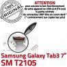 Samsung Galaxy Tab 3 T2105 USB inch Micro à 7 ORIGINAL charge SM Pins Dock souder TAB Chargeur de Connecteur Prise Dorés Connector