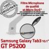 GT-P5200 Micro USB TAB3 Charge Nappe Contacts Dorés 3 Réparation P5200 TAB Galaxy ORIGINAL OFFICIELLE MicroUSB Qualité Connecteur Samsung de Chargeur GT