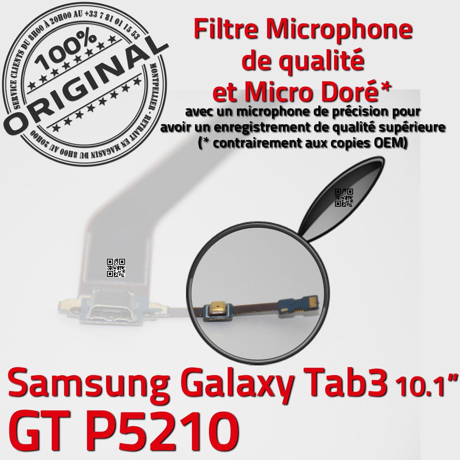 Chargeur pour tablette Samsung gt-p5210 galaxy tab 3 10,1