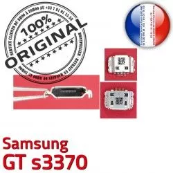 souder Samsung ORIGINAL GT Connector Dorés Chargeur Micro de Prise Portable Connecteur à s3370 Dock C Flex USB charge Pins