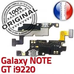 Chargeur Antenne ORIGINAL Qualité Galaxy Samsung i9220 Connecteur Prise Charge MicroUSB OFFICIELLE GT RESEAU Nappe Microphone NOTE C