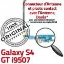 Samsung Galaxy S4 GT i9507 C OFFICIELLE Prise Qualité ORIGINAL RESEAU MicroUSB Nappe Connecteur Antenne Charge Microphone Chargeur