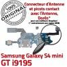 Samsung Galaxy S4 Min GTi9195 C Microphone i9195 Chargeur Charge S Qualité Antenne ORIGINAL Connecteur RESEAU OFFICIELLE Nappe Prise MicroUSB 4