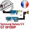 Samsung Galaxy S2 GT i9100P C Microphone Antenne Connecteur Chargeur ORIGINAL MicroUSB Prise Charge Nappe OFFICIELLE RESEAU Qualité