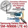 Samsung Galaxy NOTE3 SM N9006 C RESEAU Microphone Connecteur MicroUSB Charge Nappe LTE Qualité ORIGINAL Chargeur Antenne OFFICIELLE