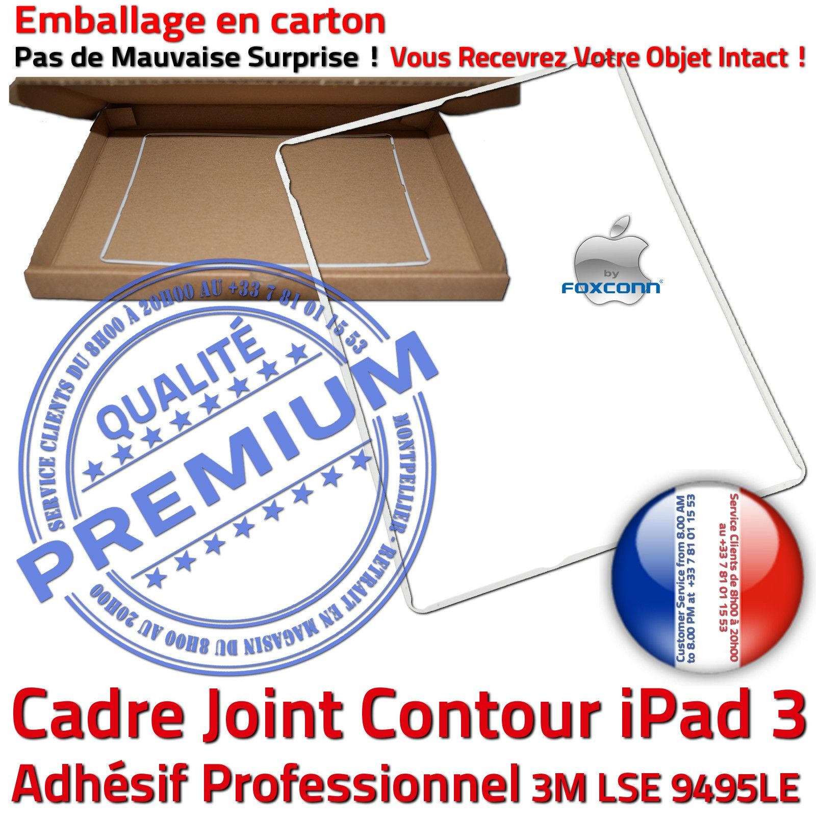 PACK iPad 3 A1430 Joint B
