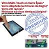 PACK iPad4 Joint Nappe N Tactile Vitre Verre Apple Plastique 4 HOME Adhésif iPad Noire Bouton Tablette KIT PREMIUM Réparation Cadre Precollé